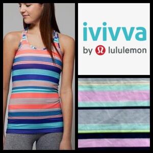 Ivivva by Lululemon Striped Tank Top
